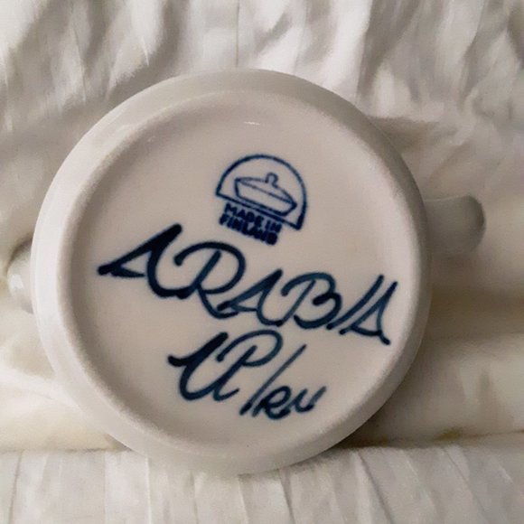 Arabia of Finland Anemone Blue Creamer - Picture 5 of 5